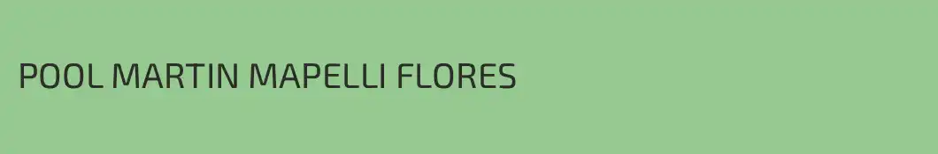 POOL MARTIN MAPELLI FLORES